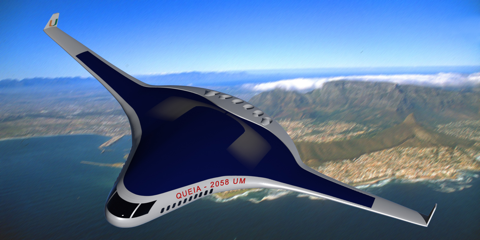 Performance enhancement of futuristic airplanes by nature inspired